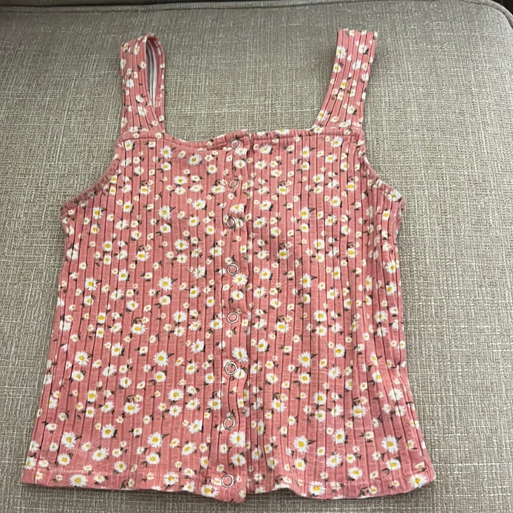 Floral tank top
